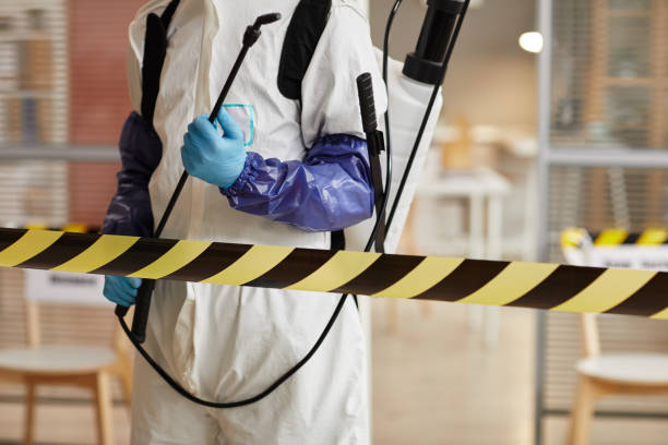 Professional Biohazard Cleanup technician working in Annapolis Junction, MD